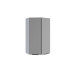 Шкаф Виано верхний торцевой 400