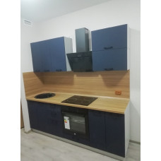 Кухня Ройс 2.2 м черника софт